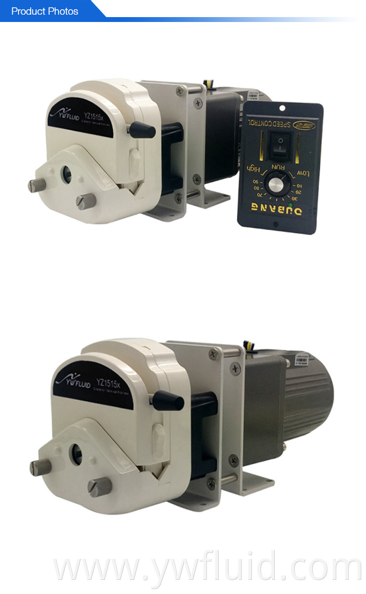 YWfluid Variable speed peristaltic pump Used In Drip irrigation Suitable For Viscous Non-viscous Liquid Transfer